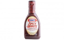 Kraft Spicy Honey Barbecue-Sauce, Slow-Simmered  Plastic Bottle  510 grams